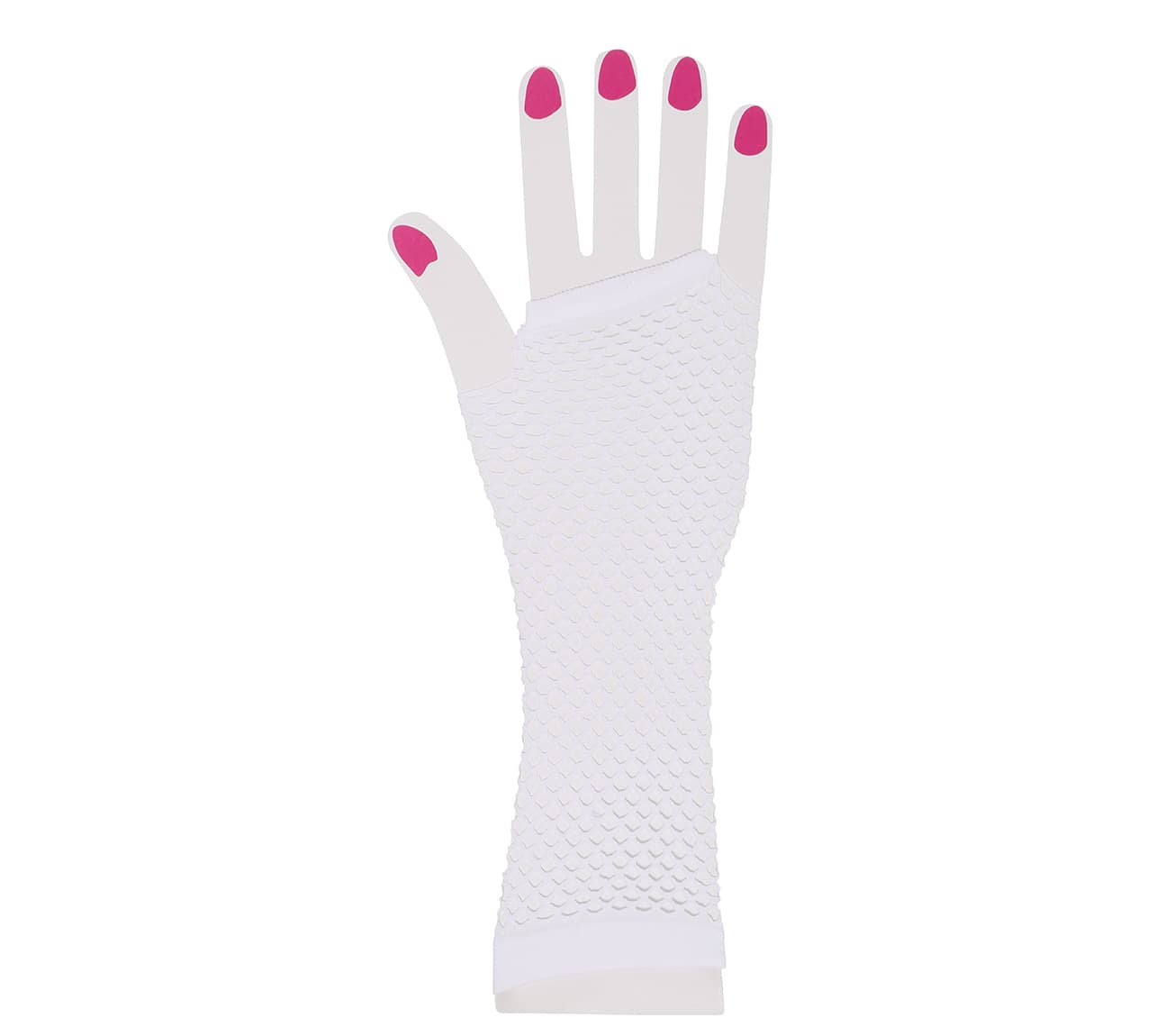 Nethandsker, 26 cm, hvid