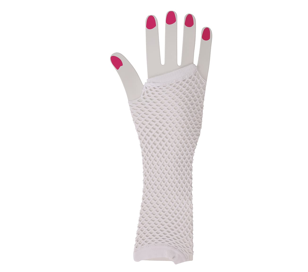 Nethandsker, 26 cm, hvid