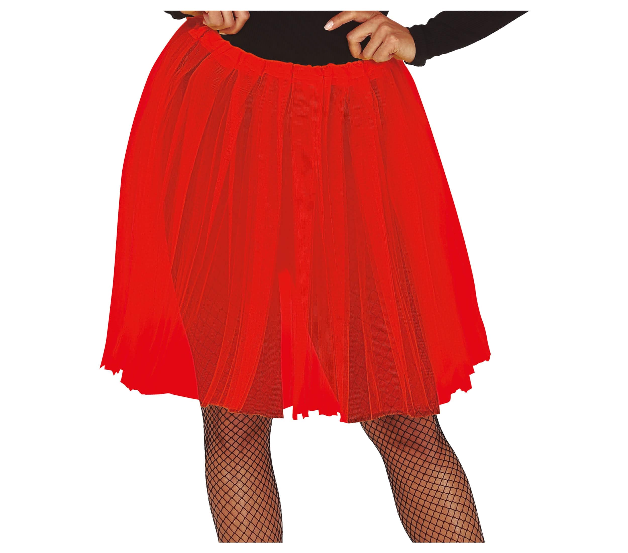 Rød tutu 60 cm