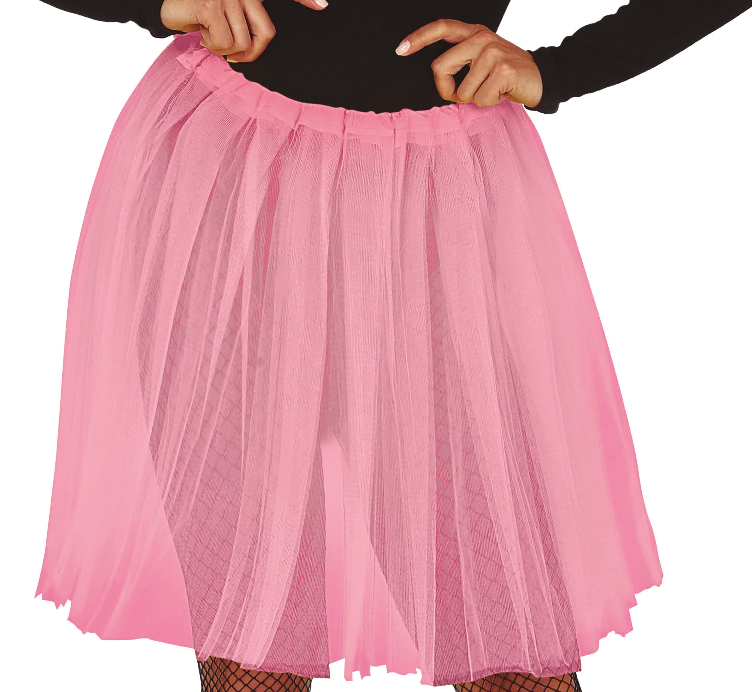 Fuchsiafarvet tutu 60 cm