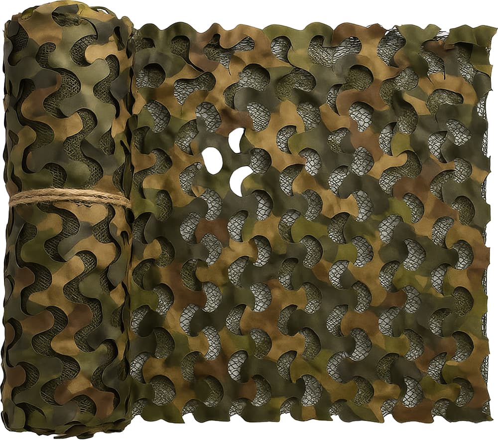 Camouflagestof, 180 × 70 cm