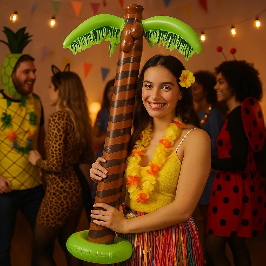 Oppustelig palme, 180 cm