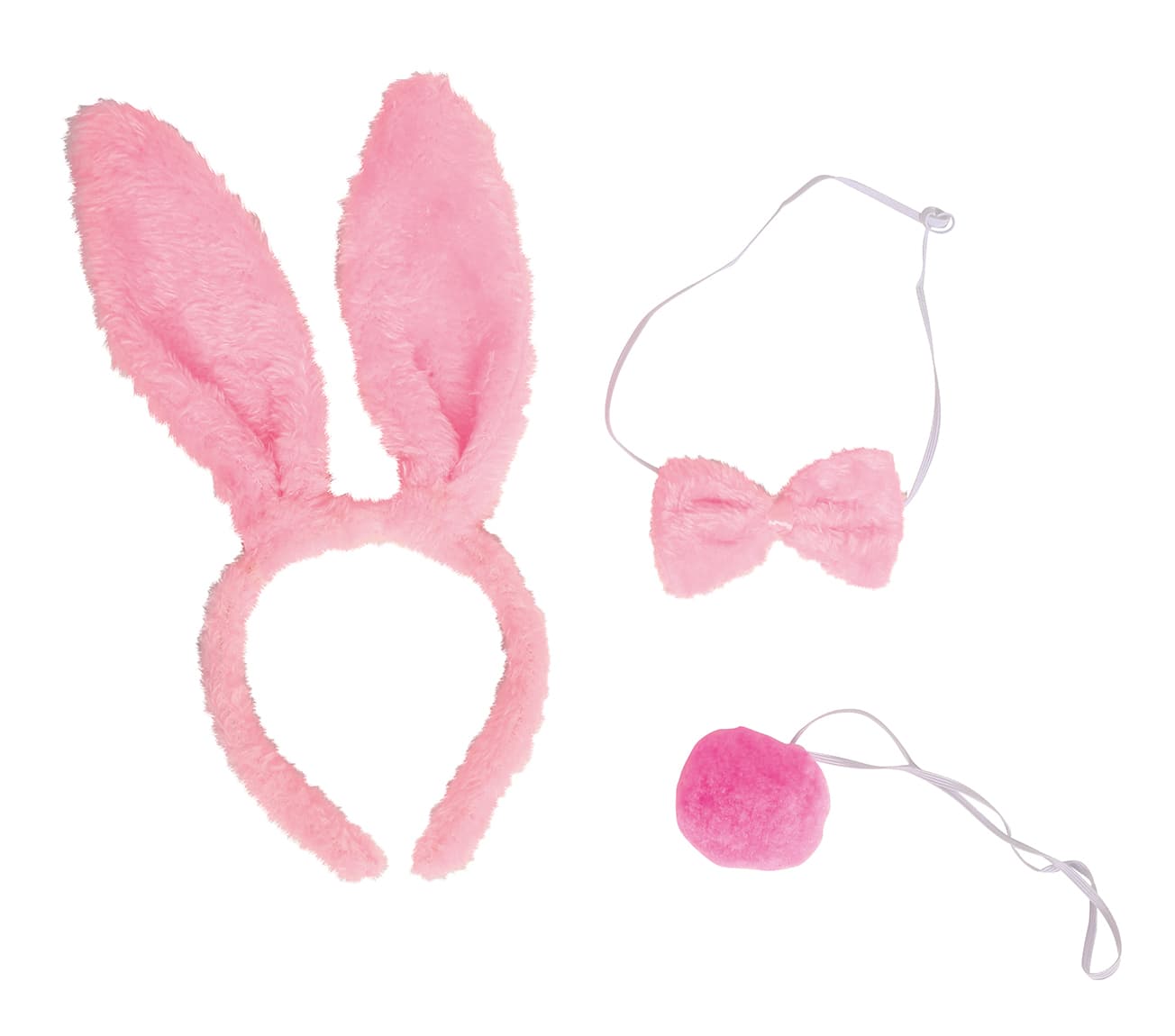 Lyserødt bunnygirl-sæt