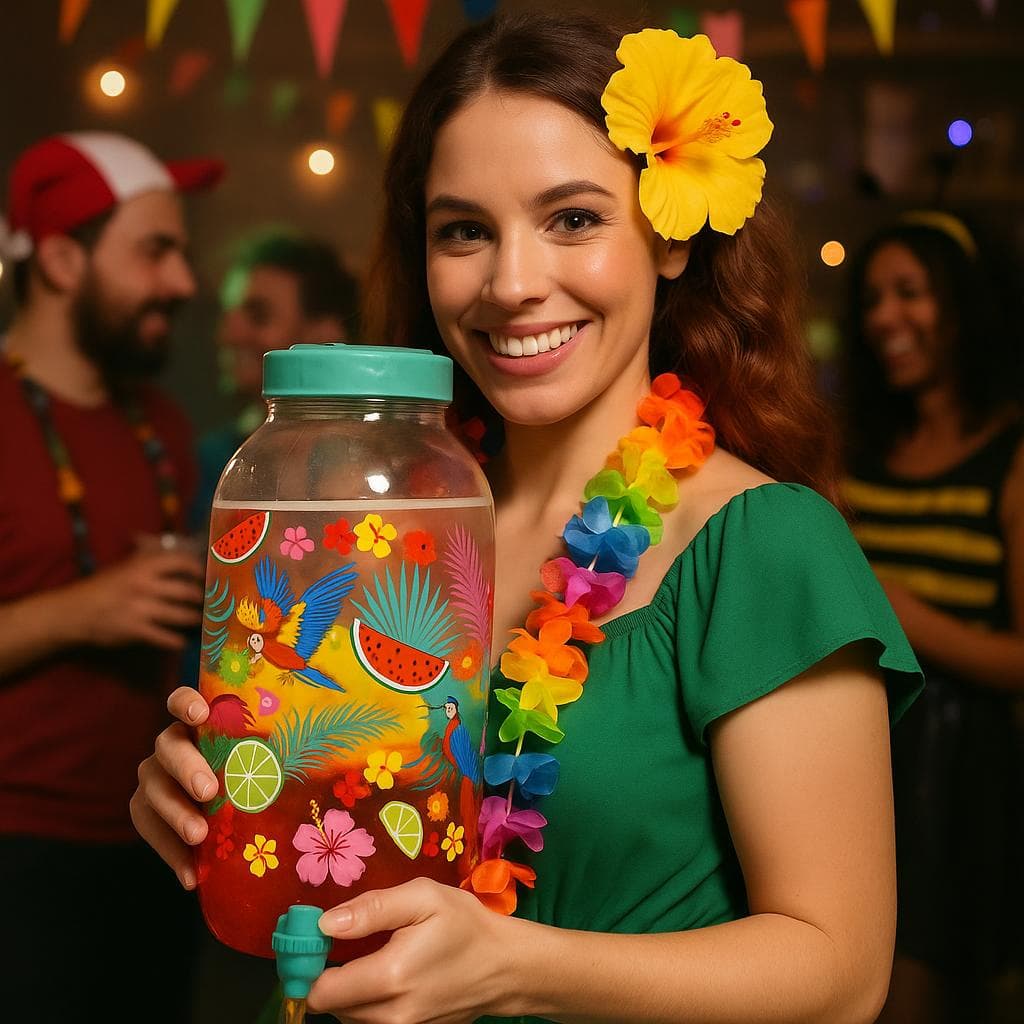 Tropisk Hawaii-drikkedispenser, 4 l