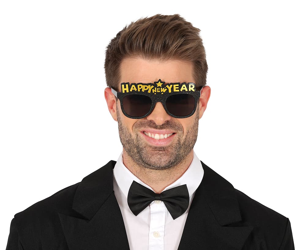 Briller "Happy New Year" til voksne
