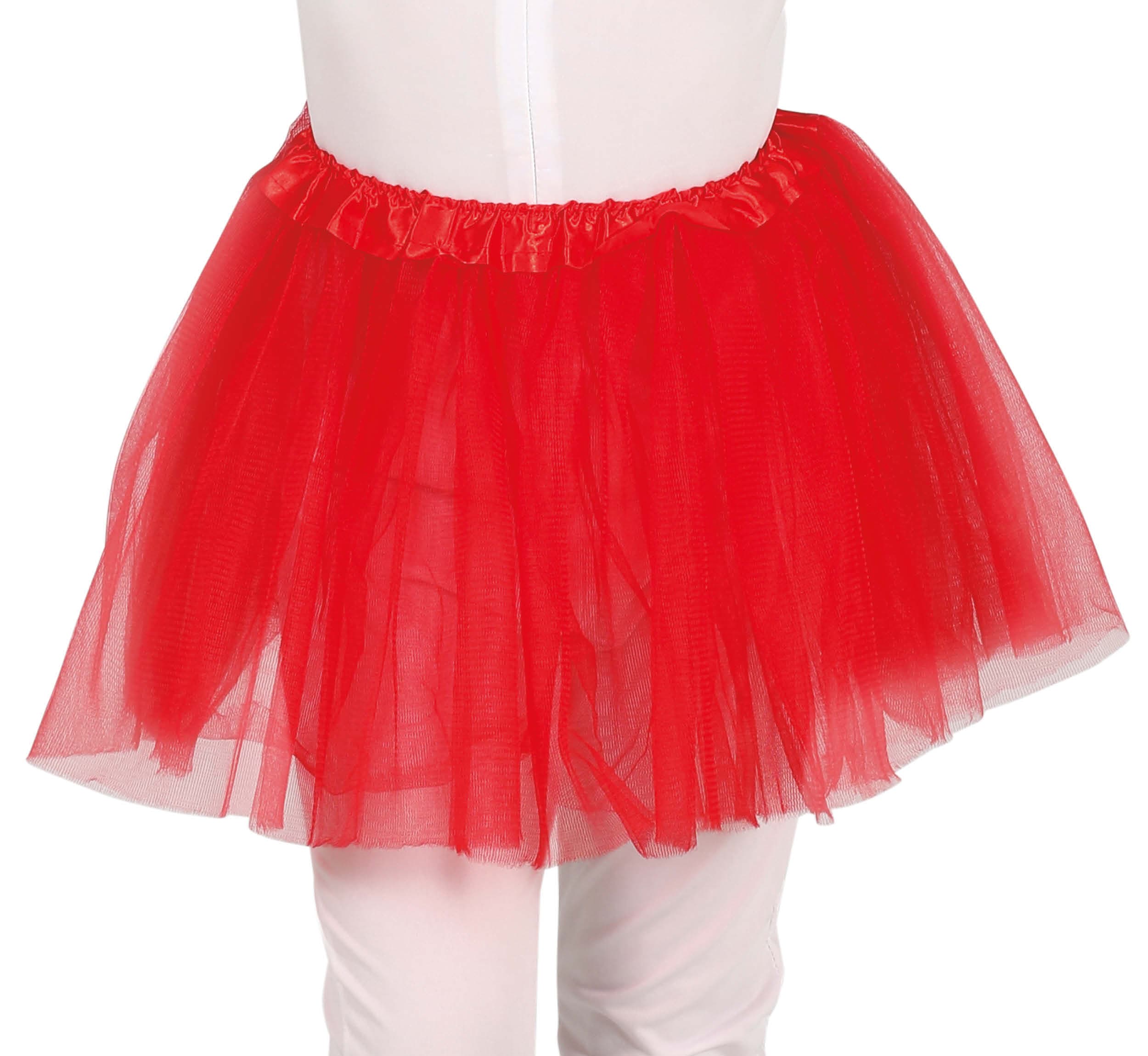Rød tutu til børn, 30 cm