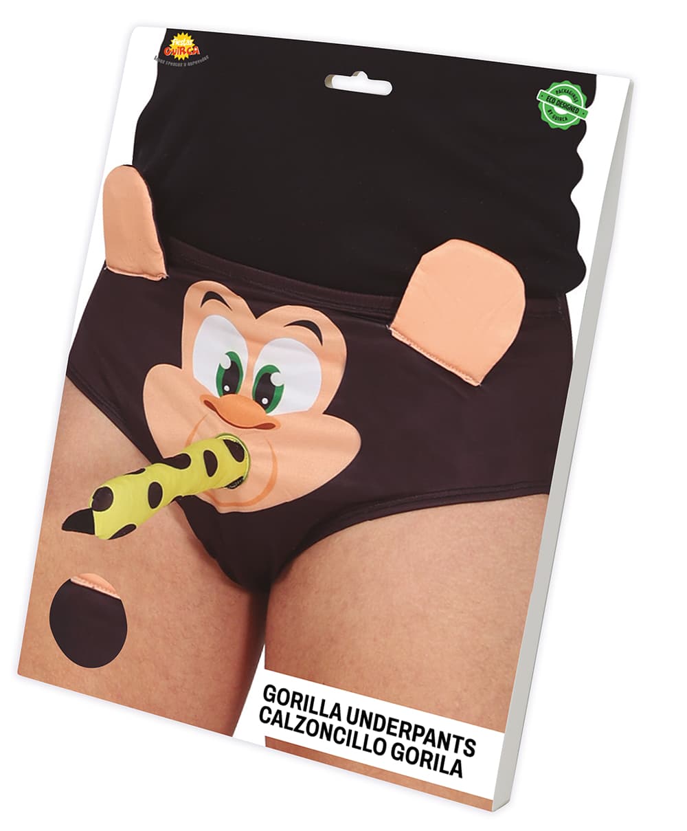 Sjove gorillaunderbukser til voksne