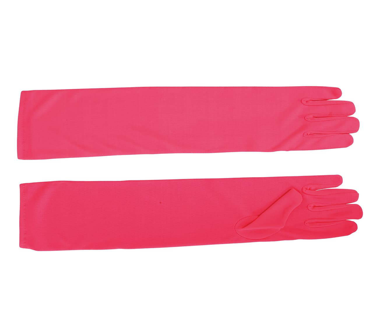 Handsker, 42 cm, fuchsiafarvede