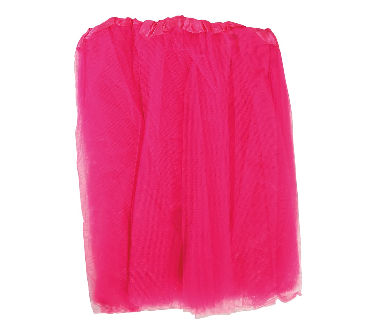 Neonfuchsia tutu til damer, 40 cm