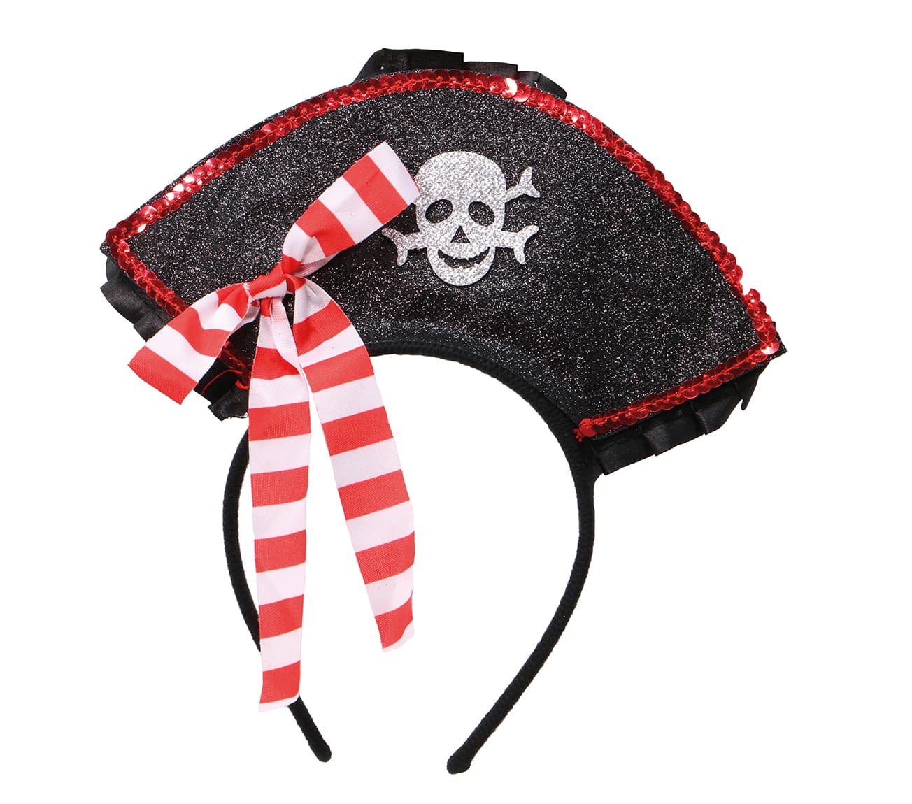 Pirat-minihat på tiara
