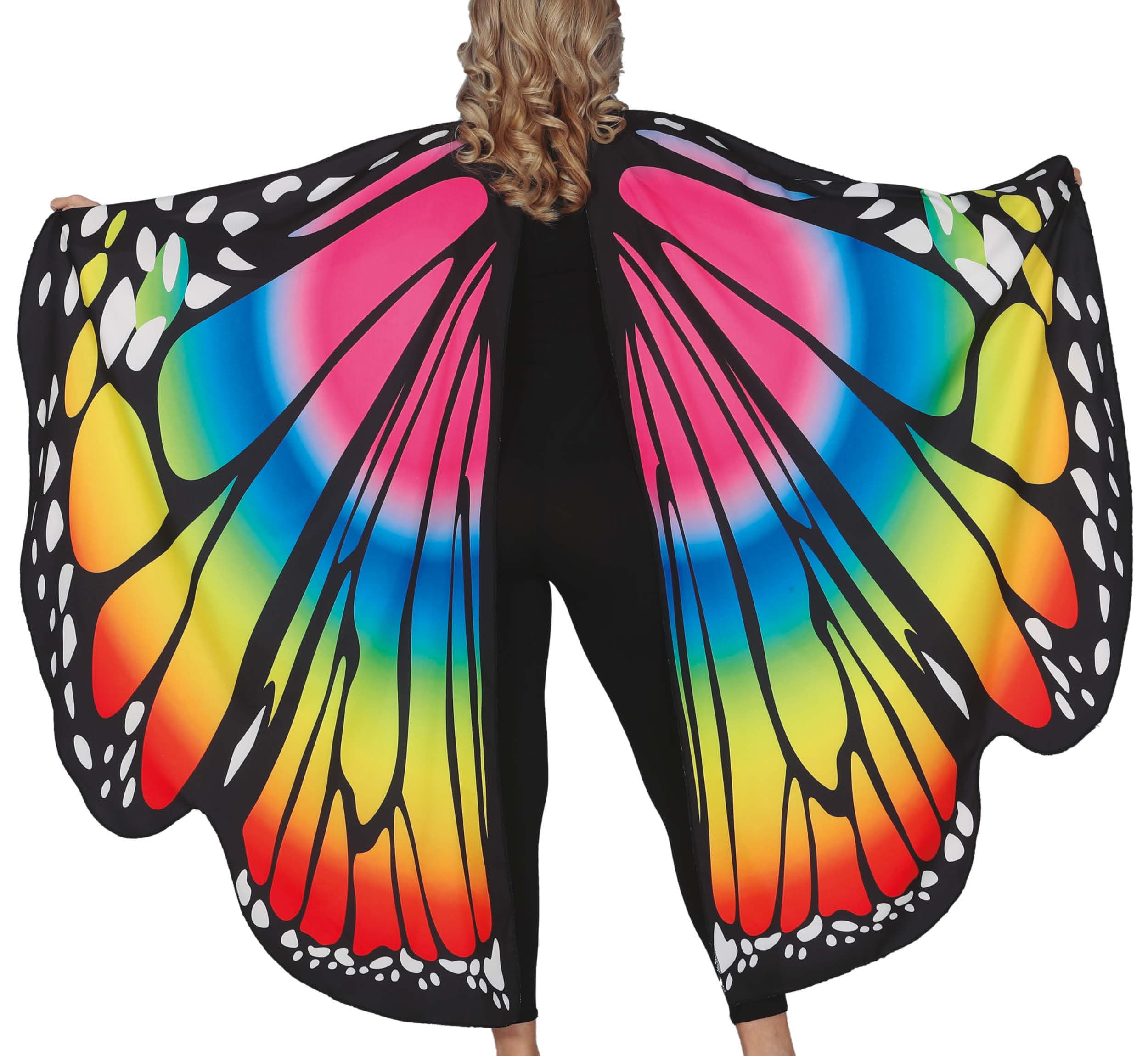 Flerfarvede sommerfuglevinger 160 × 130 cm