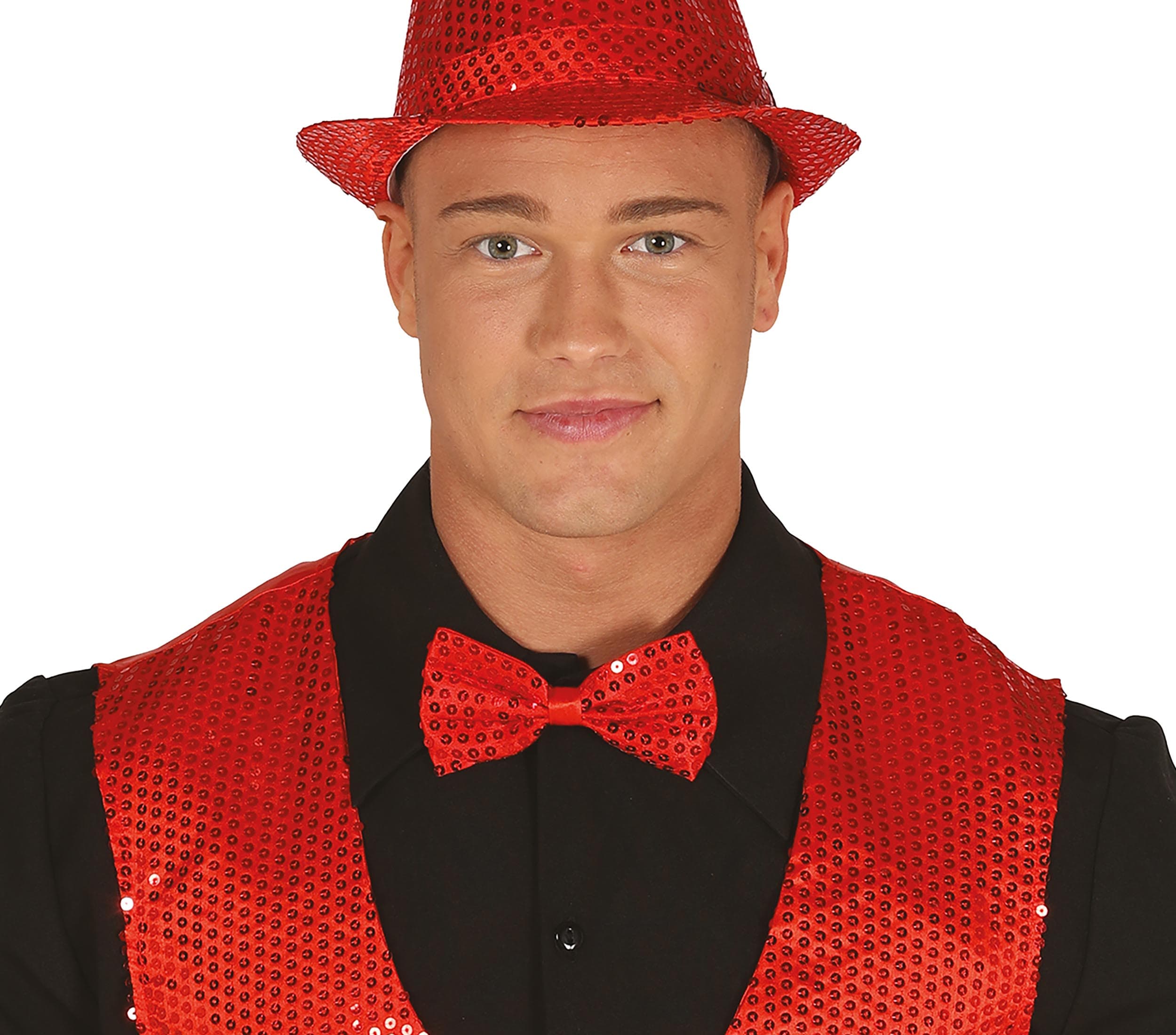 Rød pailletbutterfly