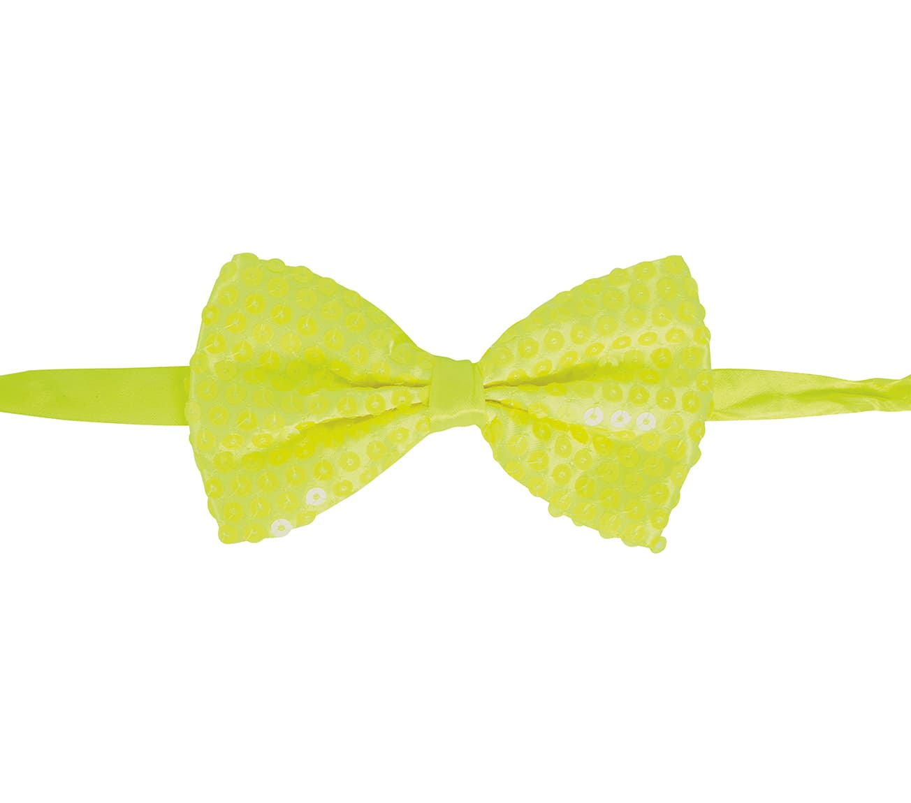 Neongul pailletbutterfly 13 cm