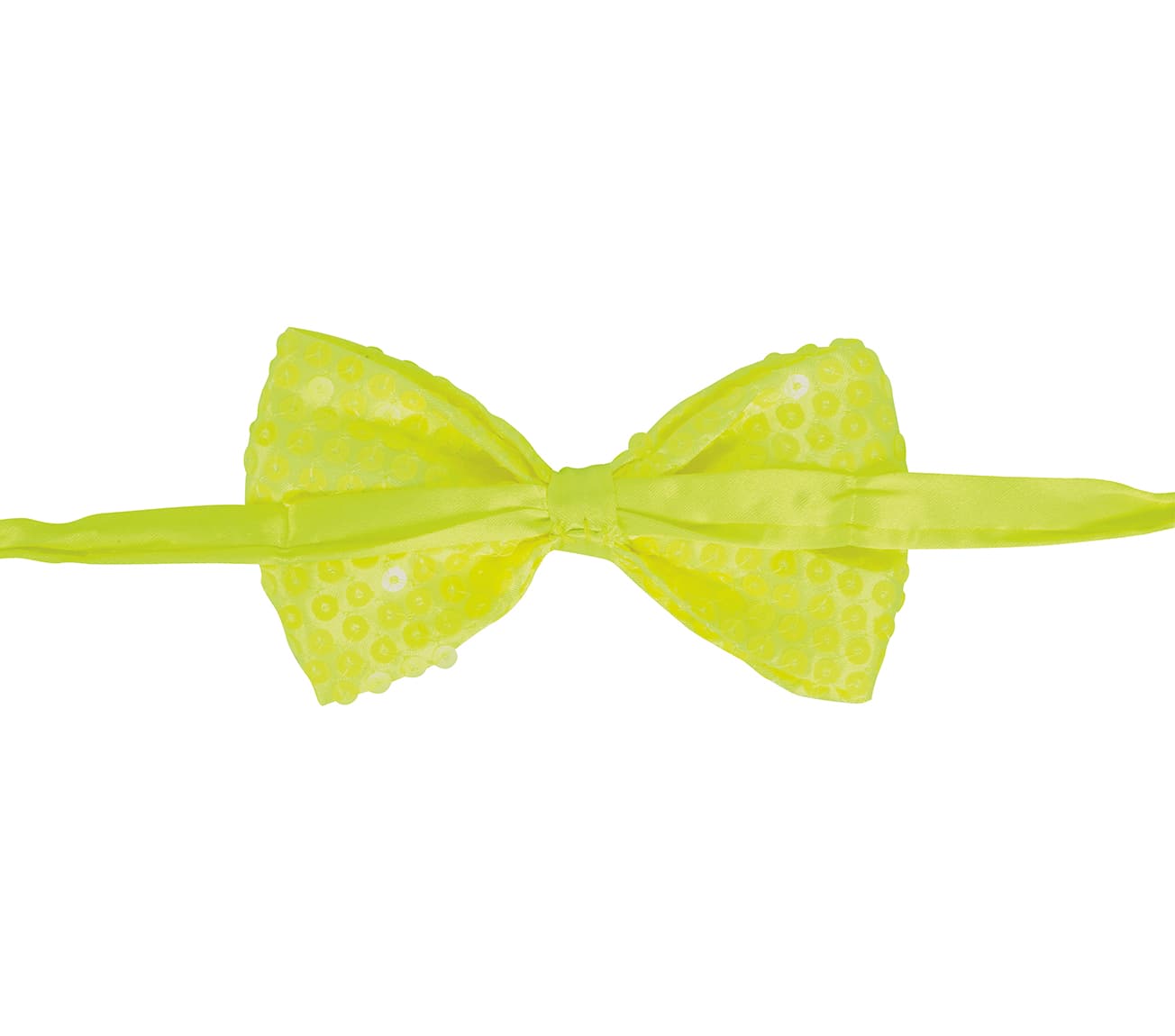 Neongul pailletbutterfly 13 cm