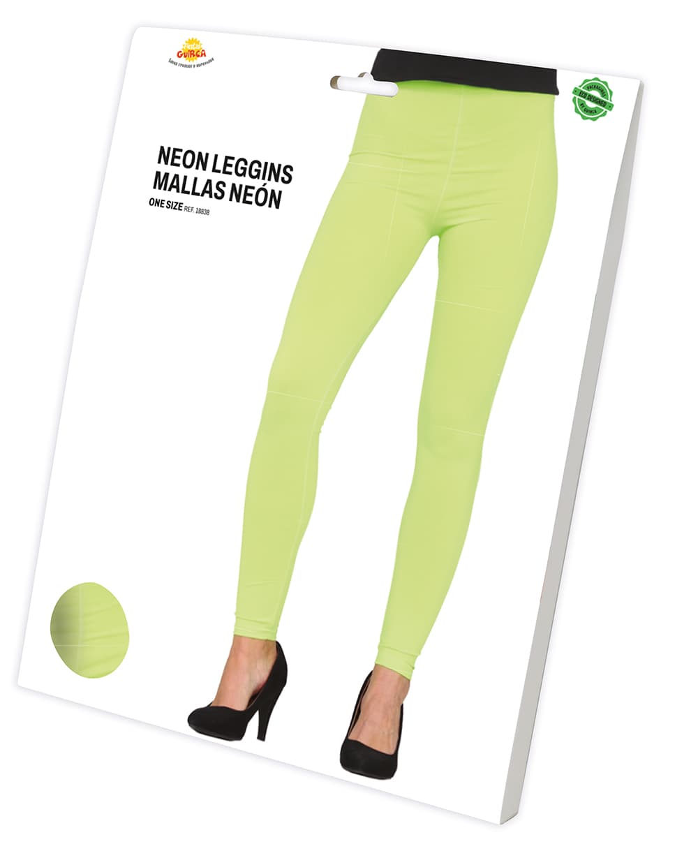 Neongrønne leggings