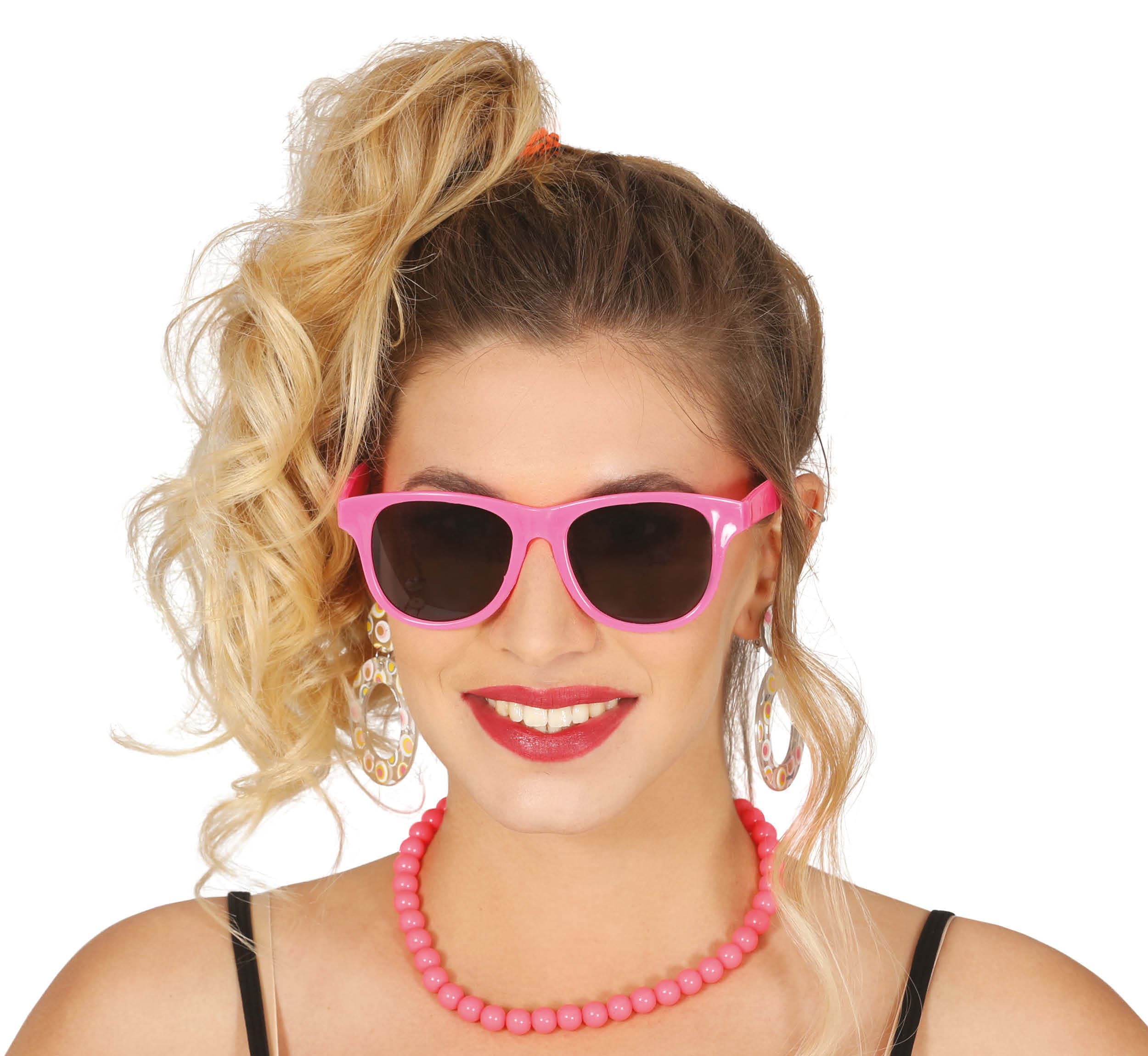 Neonpink briller