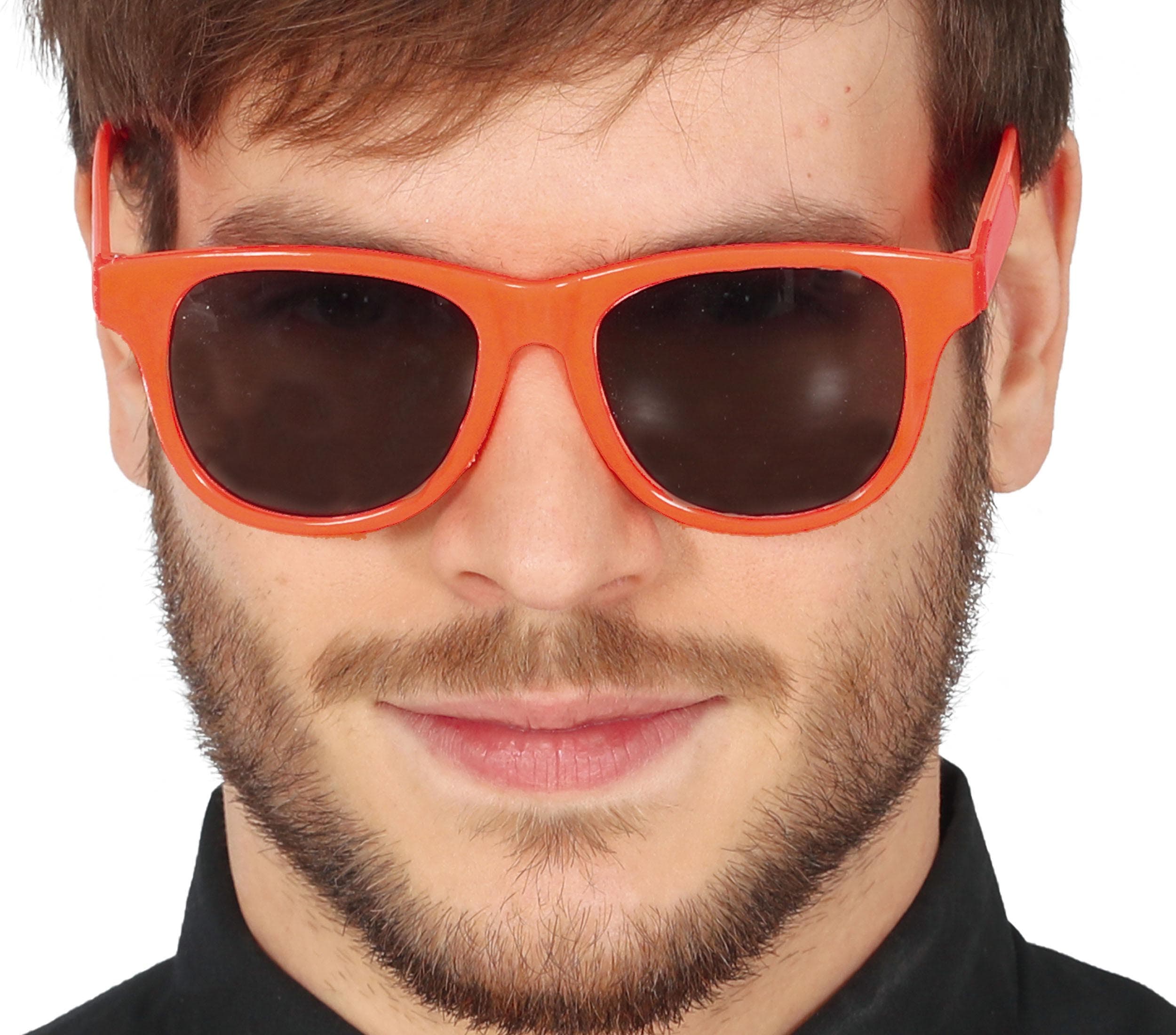 Neonorange briller