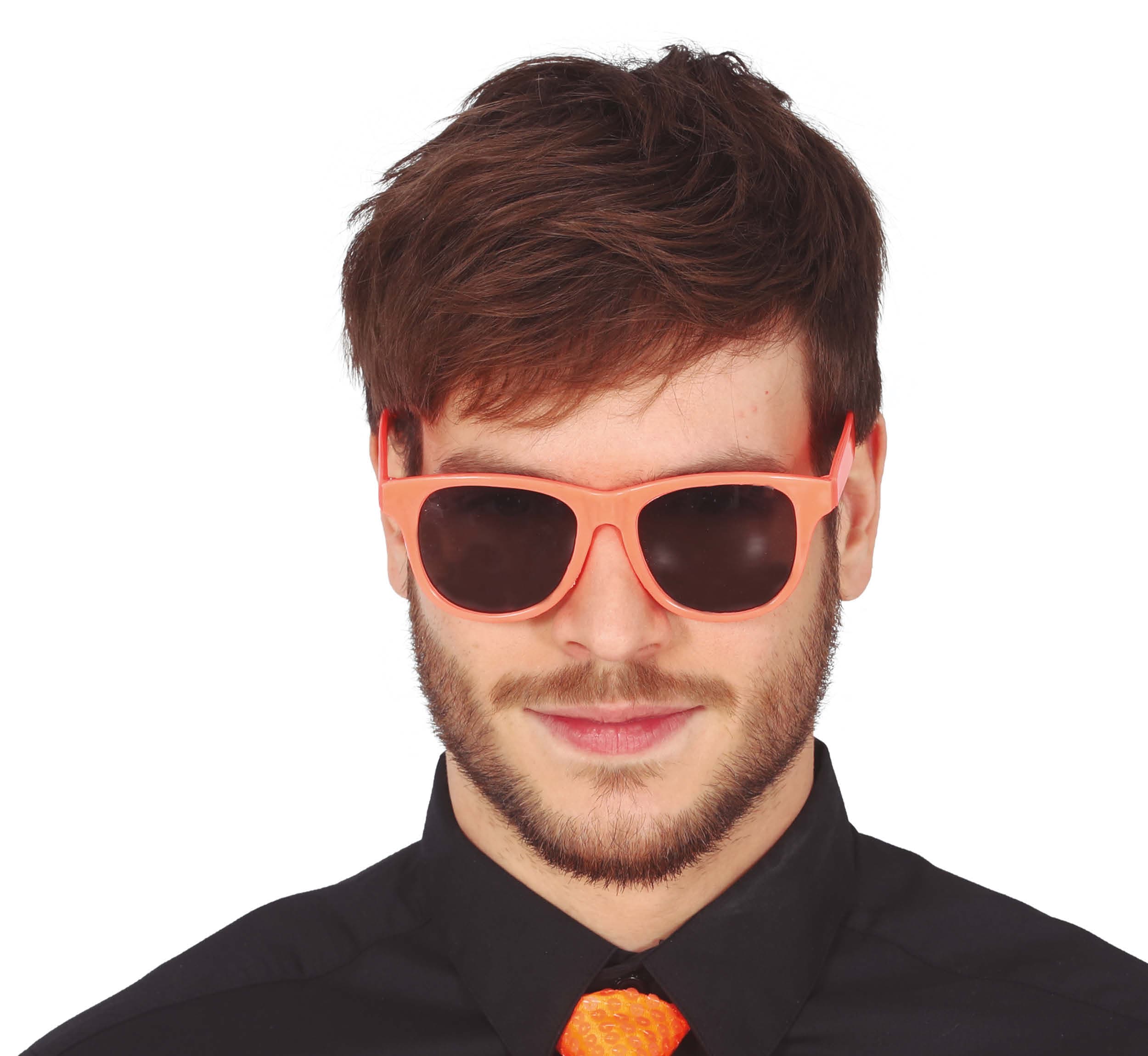 Neonorange briller