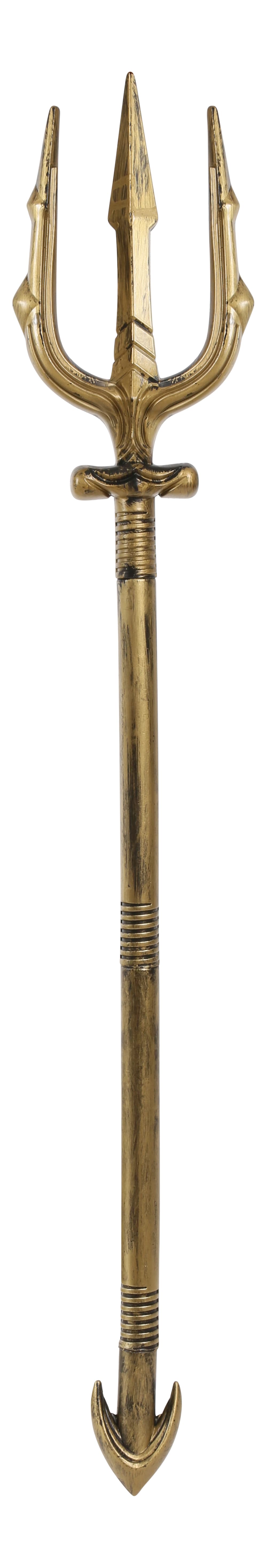 Trefork i guld, 94 cm, adskillelig
