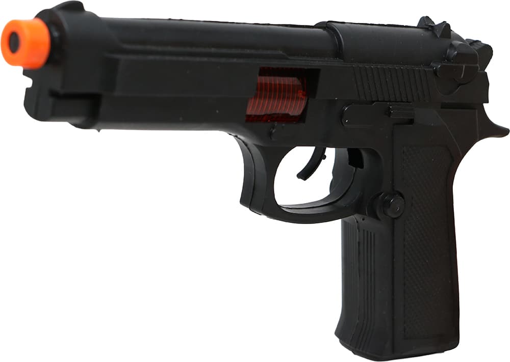 Sort pistol, 23 cm