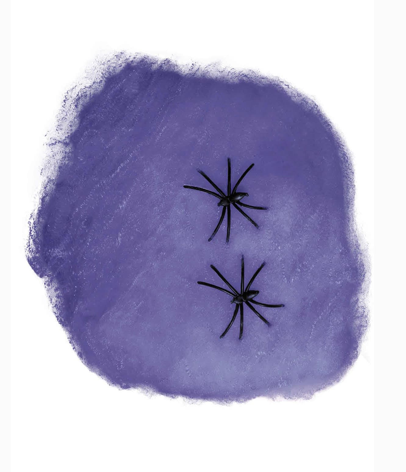 Spindelvæv i pose, 100 g, lilla