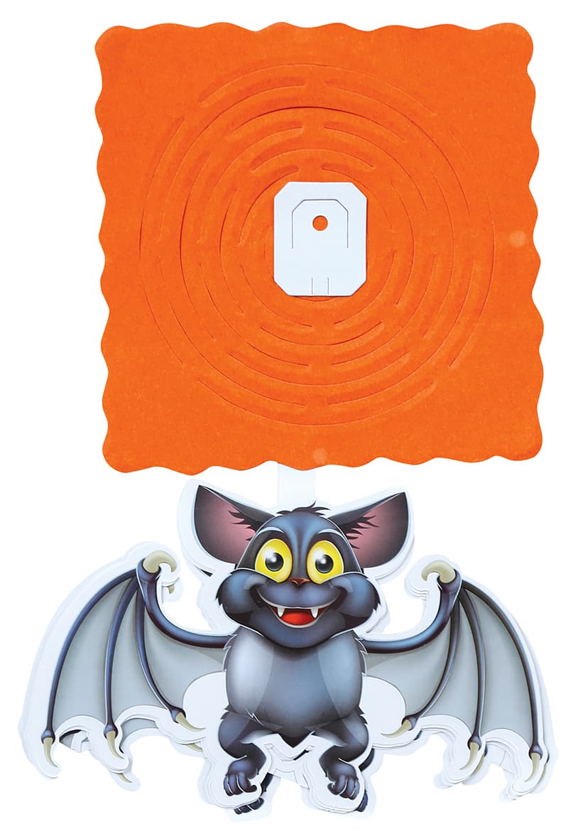 Halloween-fantasiguirlande, flagermus, 15 × 20 cm