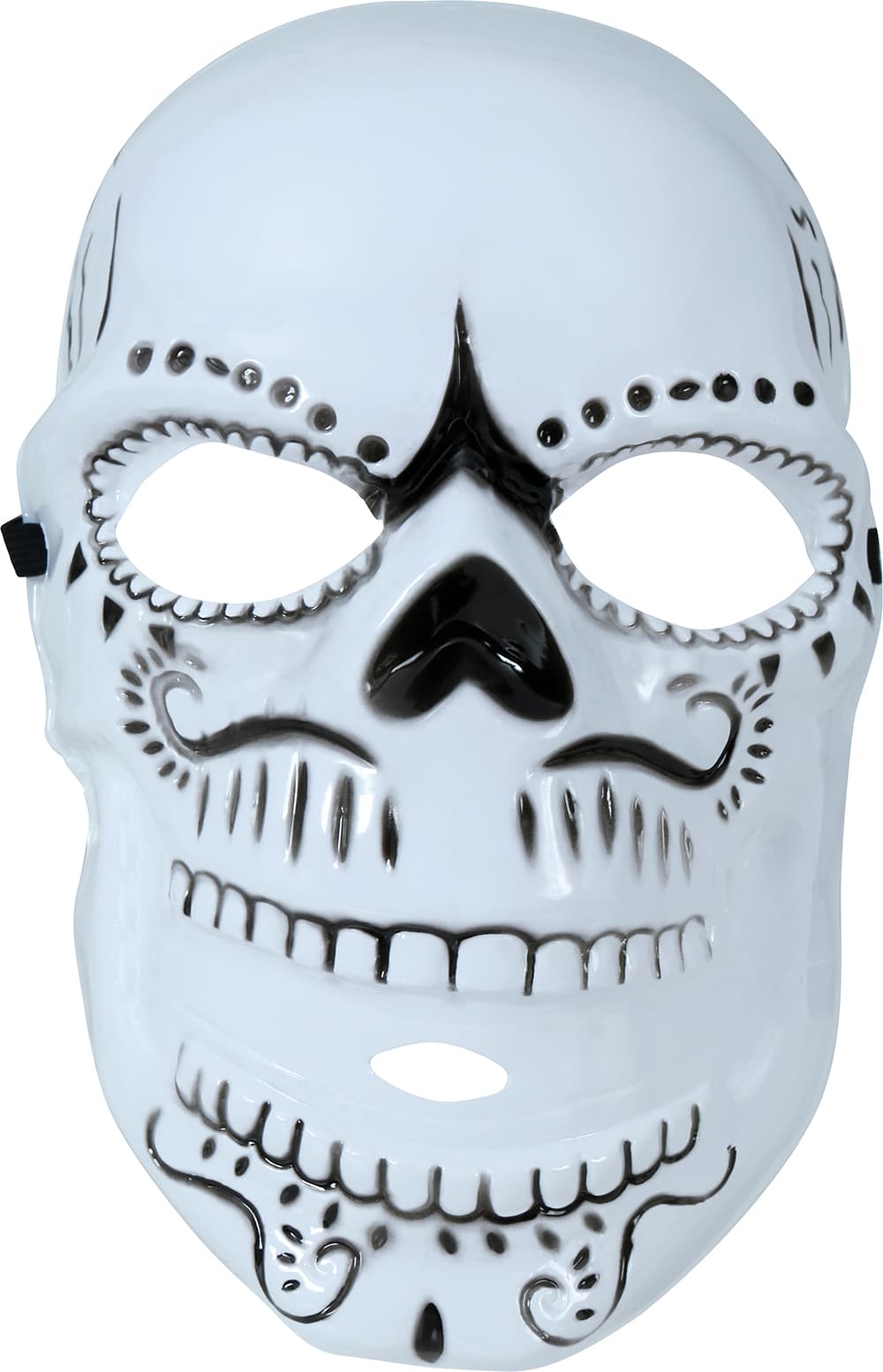 Skeletmaske, PVC, ca. 23,2 cm