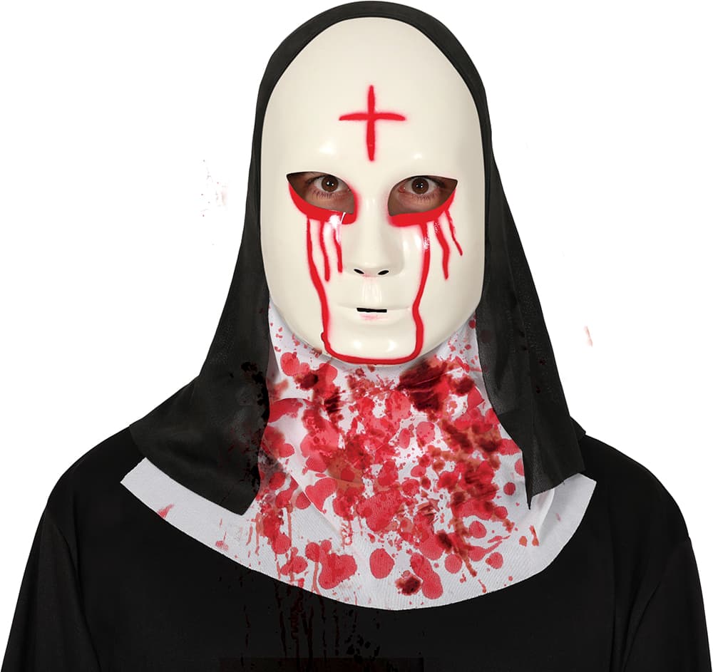 Satanisk nonnemaske, PVC