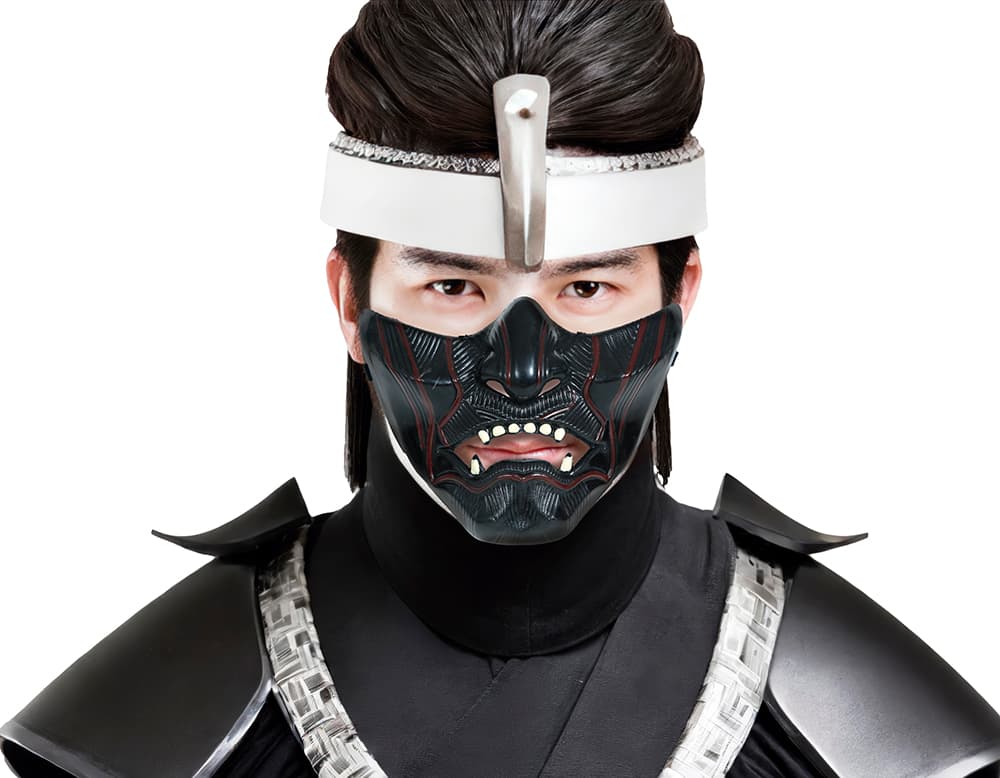 Japansk halvmaske, PVC