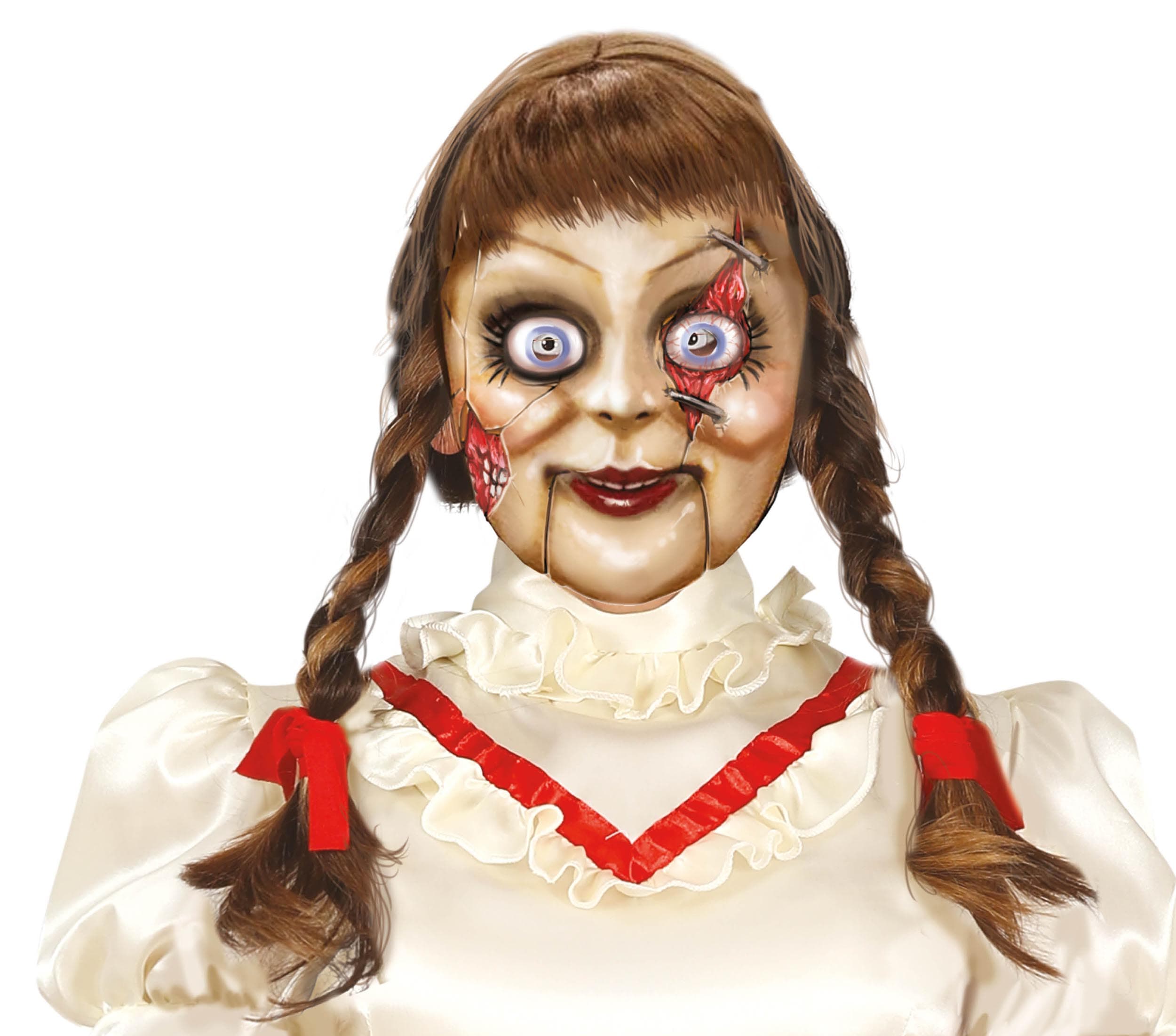 Dræberdukkemaske, latex