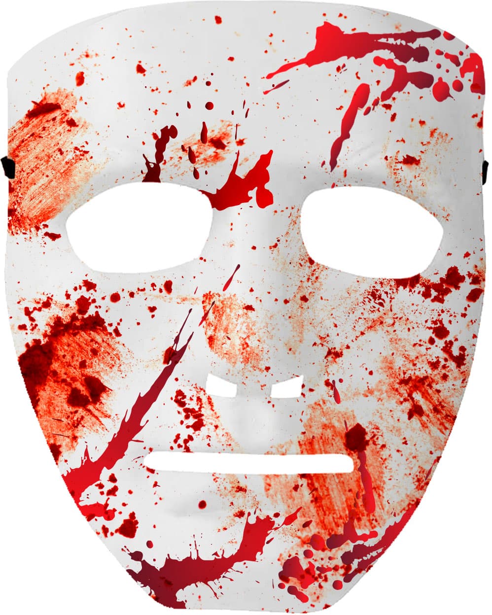 Blodig maske, PVC