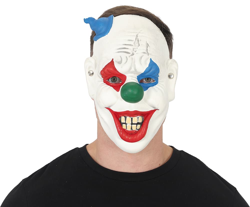 Smilende klovnemaske, skum