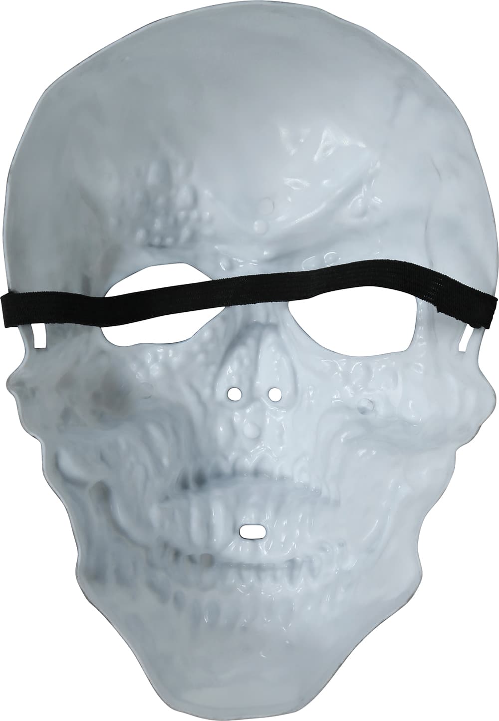 Kraniemaske, PVC, hvid, model 20113