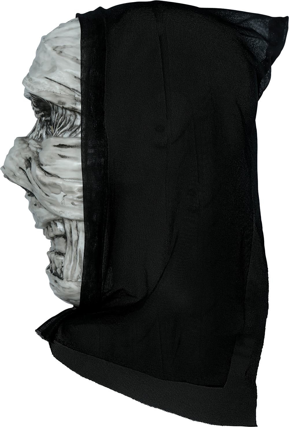 Mumiemaske med hætte, PVC