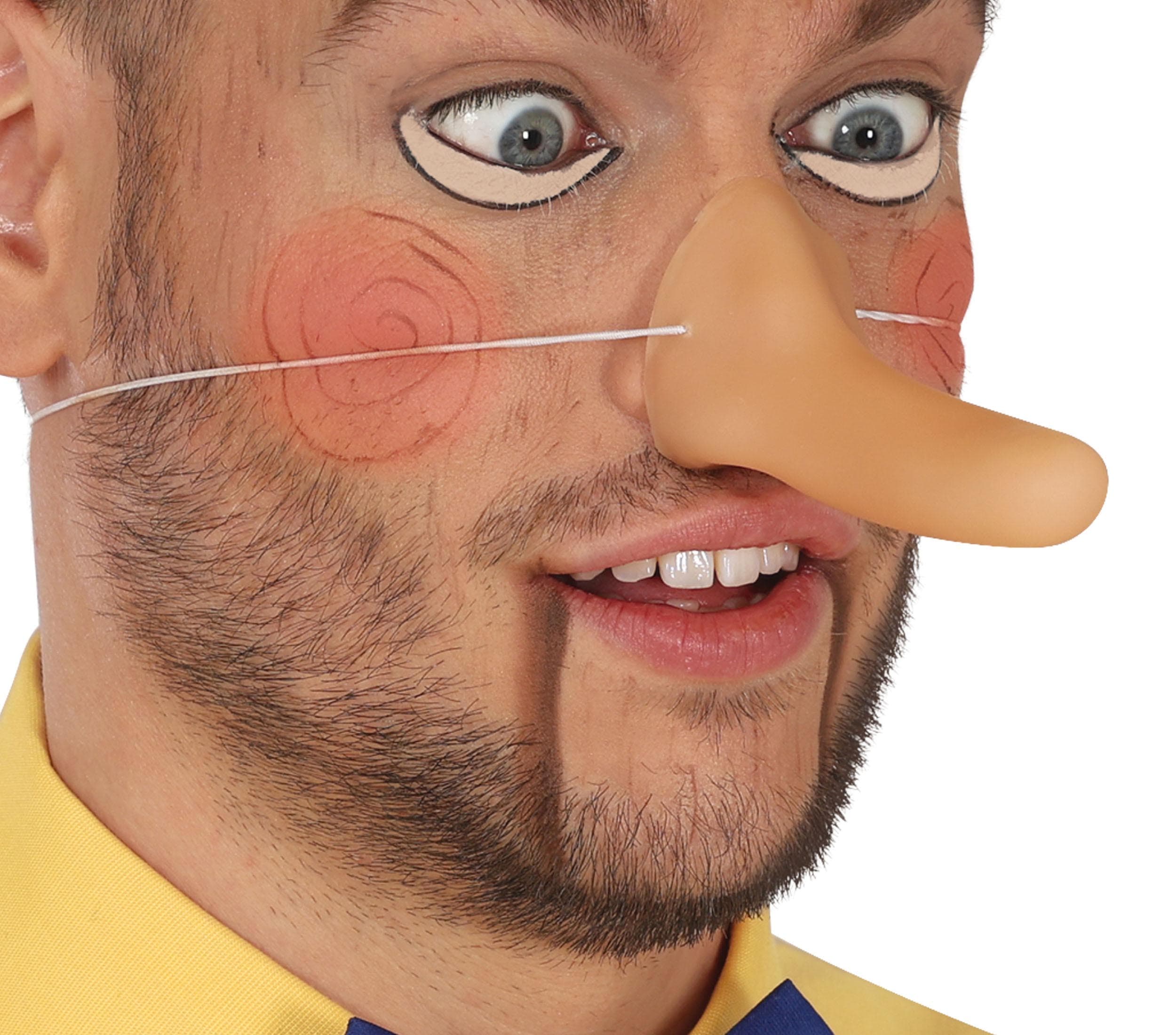 Lang næse i latex, 10 cm