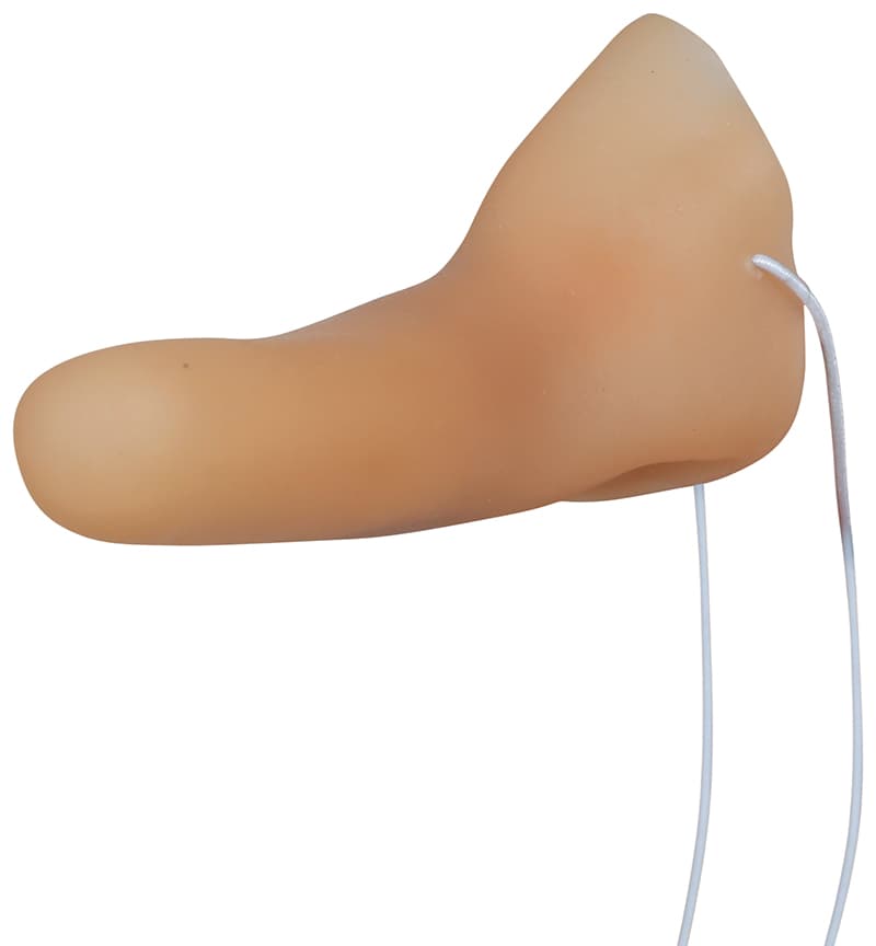 Lang næse i latex, 10 cm