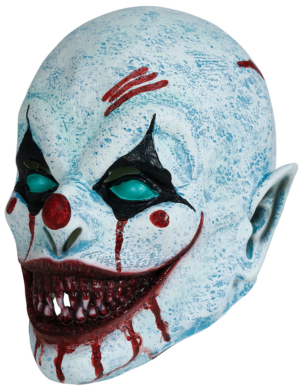 Smilende klovnemaske, latex