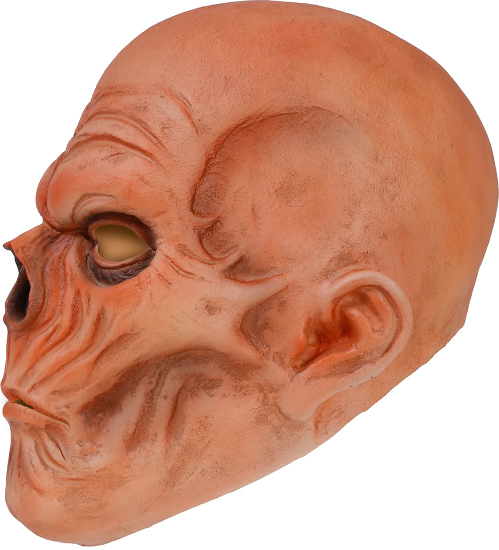 Maske af forbrændt mand, latex