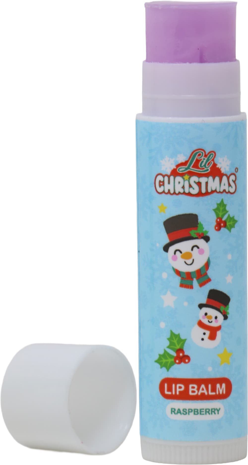 Lil Xmas læbepomadetrio til børn, assorterede motiver
