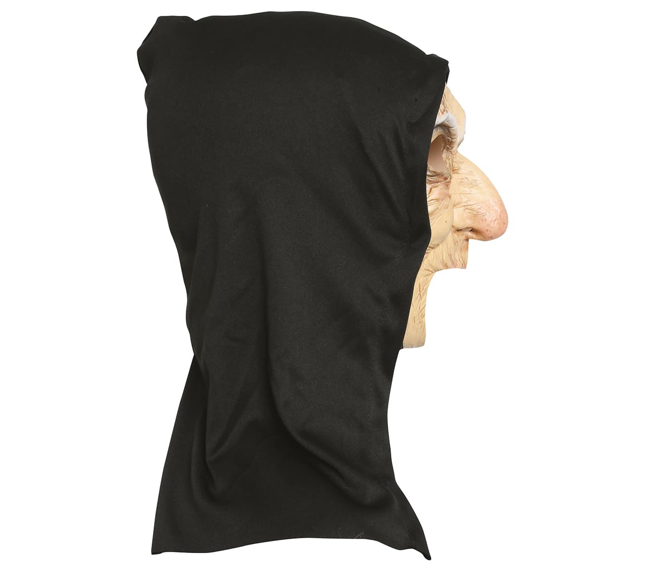 Gammel dame-maske med hætte, vinyl
