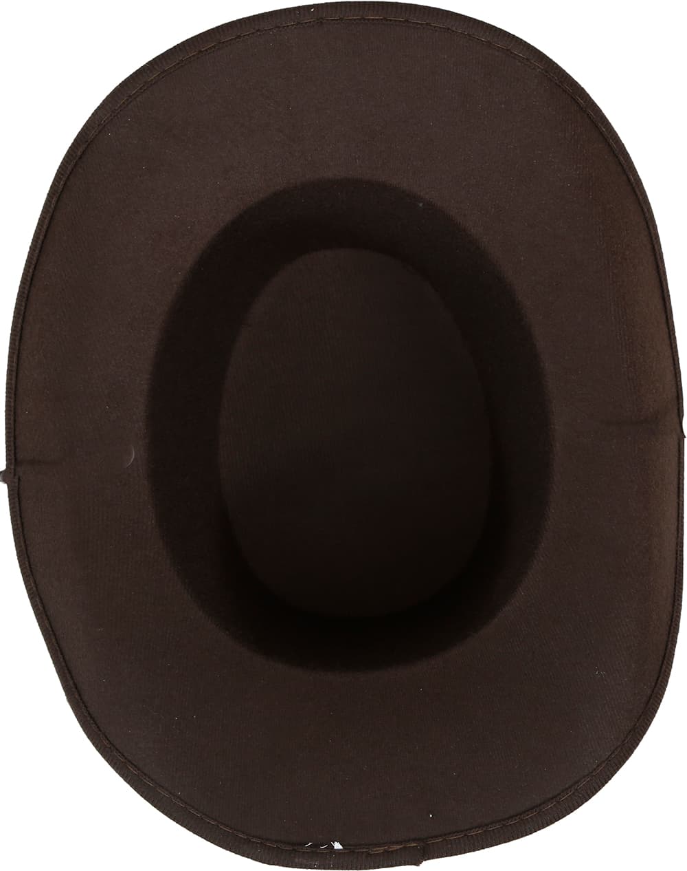 Brun cowboyhat i filt til børn, ca. 33,5 cm