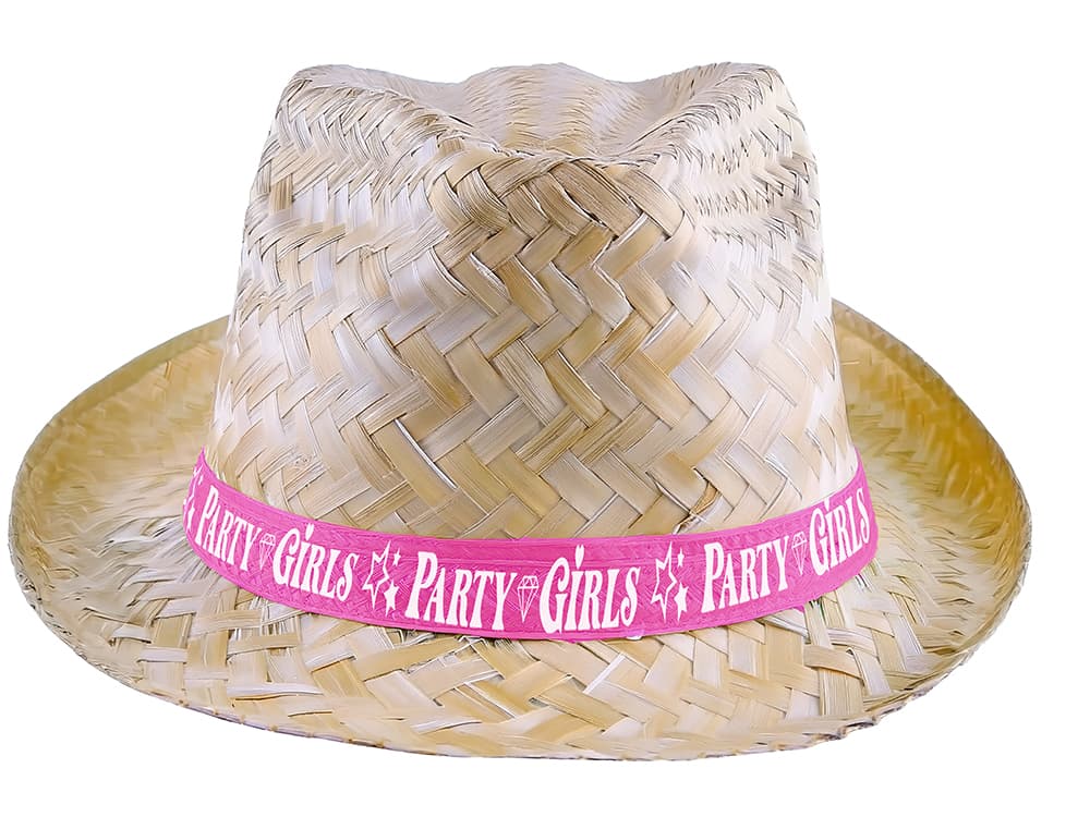 Party Girls-stråhat, til voksne