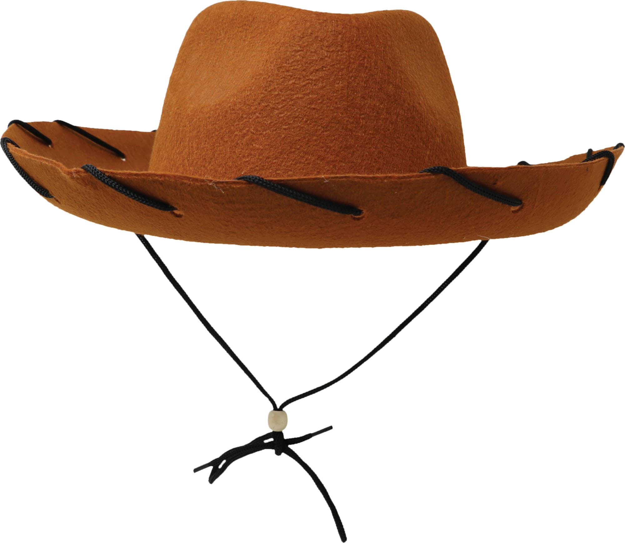Cowboyhat i filt, brun, model 23165