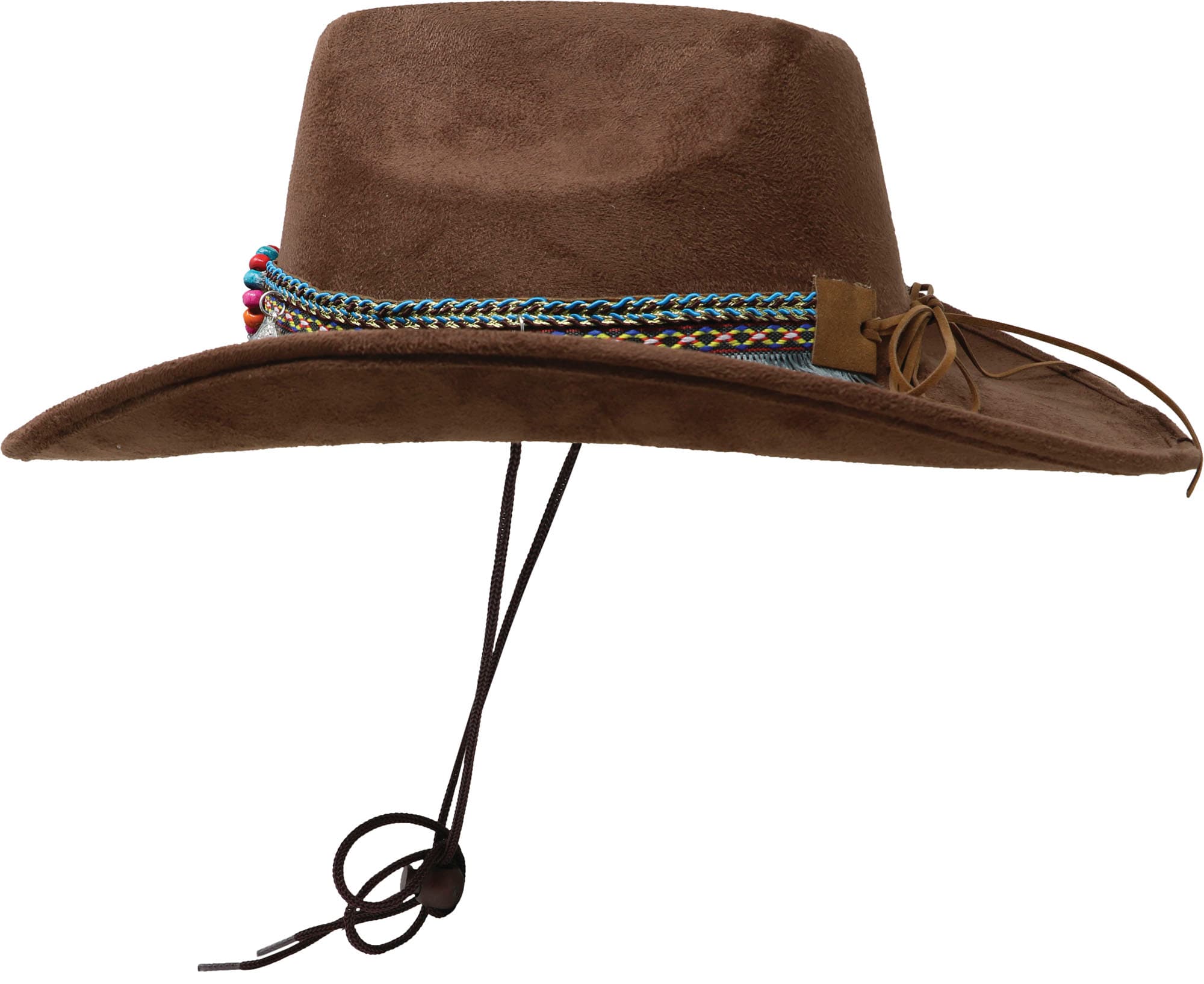 Cowboyhat i filt, brun, model 23169