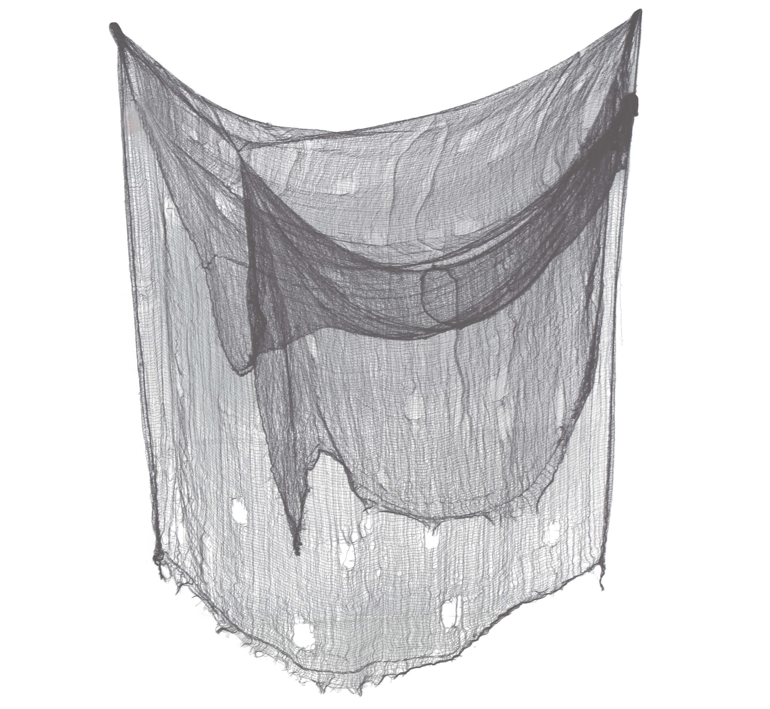 Gråt stof, 200 × 500 cm