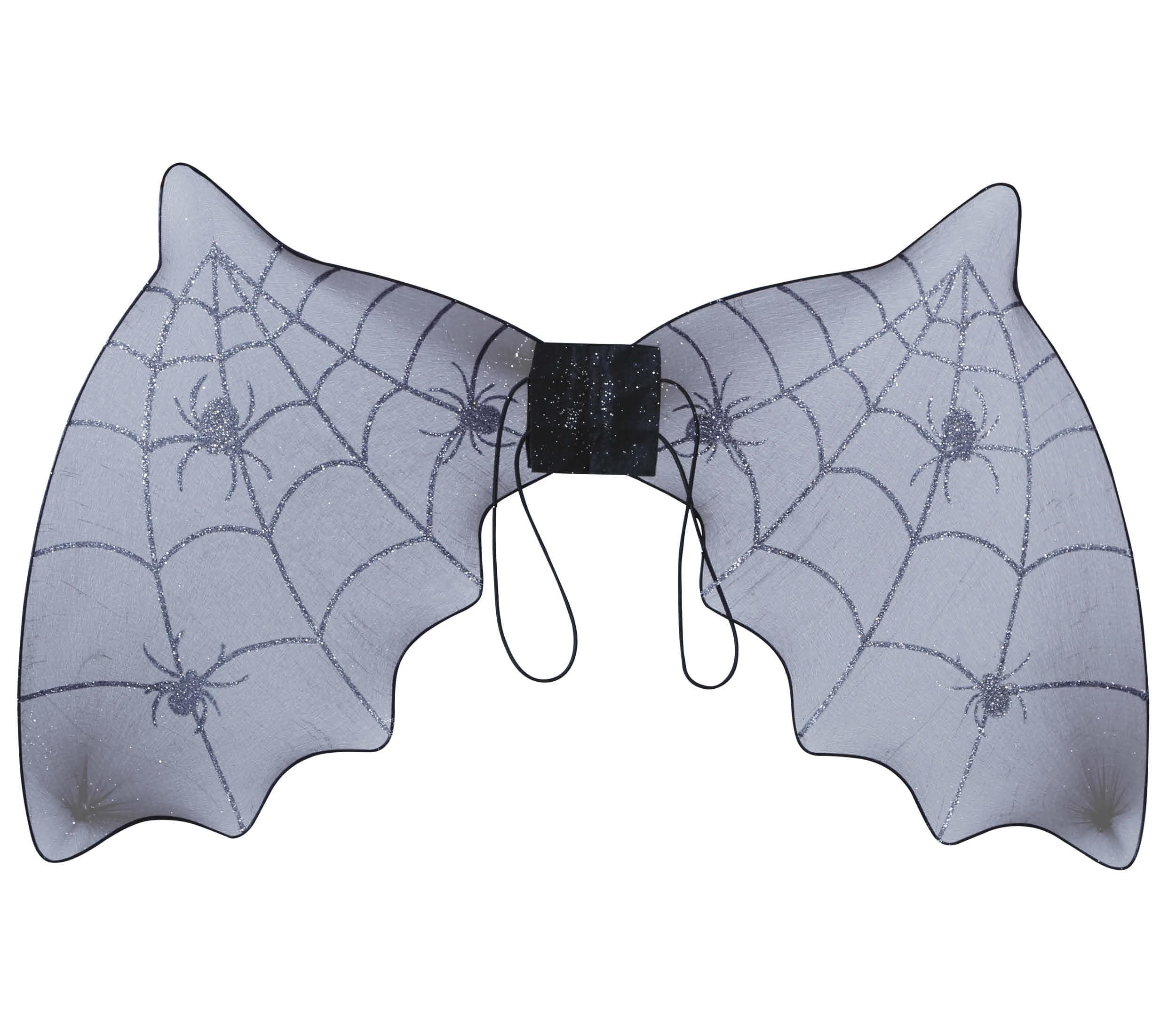 Sorte flagermusvinger, 60 × 35 cm