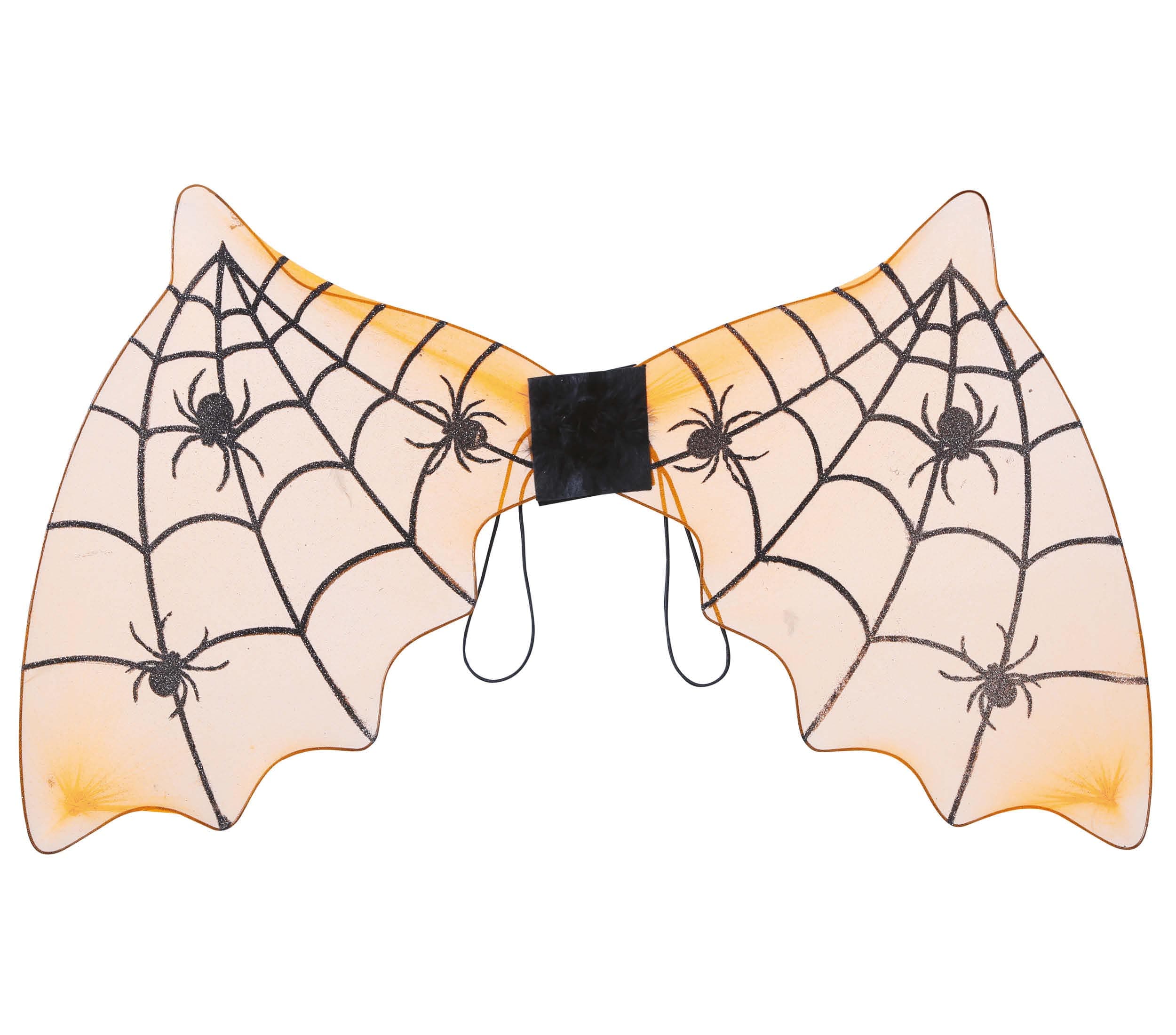 Orange flagermusvinger 60 × 35 cm