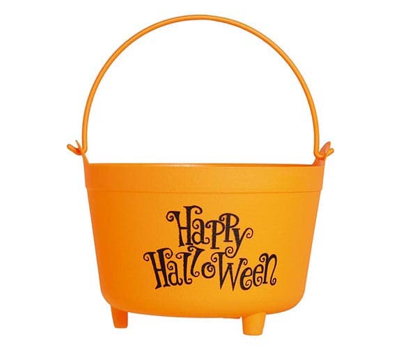 Orange heksegryde 30 cm