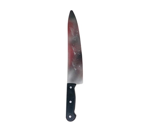 Blodig kniv, 39 cm