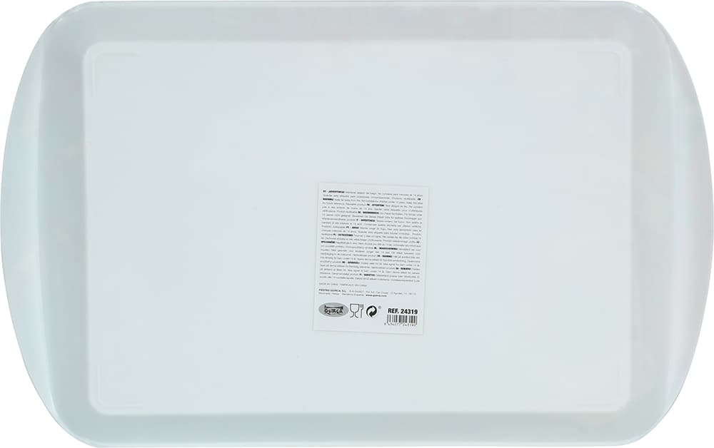 Bakke med blod, 39 × 24 cm